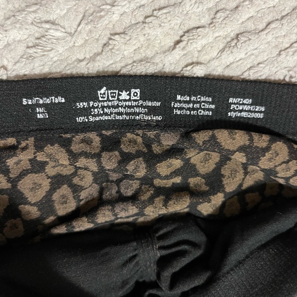 Leopard Print Bandeau Top Urban Outfitters - Picture 2 of 2